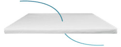 Tempurpedic topper with a breathable feature